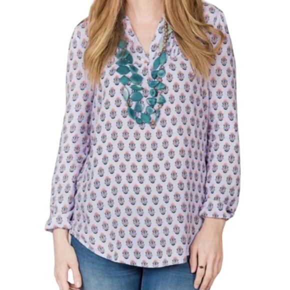 Matilda Jane Top Women's Size Medium Adventure Begins Pleated Fairy Peplum - Picture 1 of 5